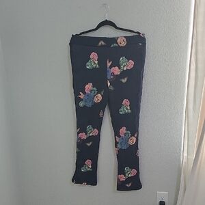 Colorful Floral Kids Leggings